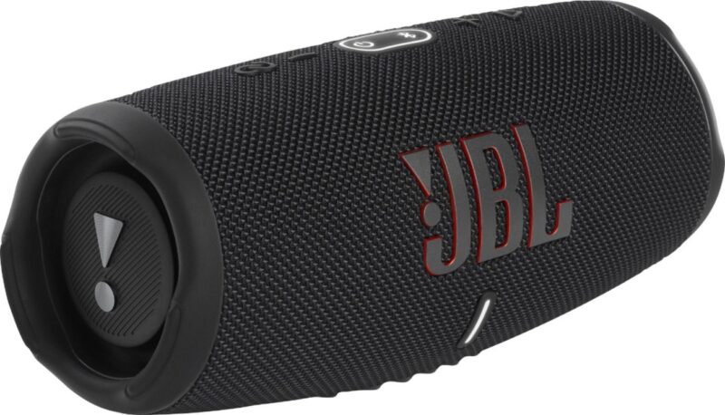JBL - CHARGE5 Portable Waterproof Speaker with Powerbank - Black - Image 2