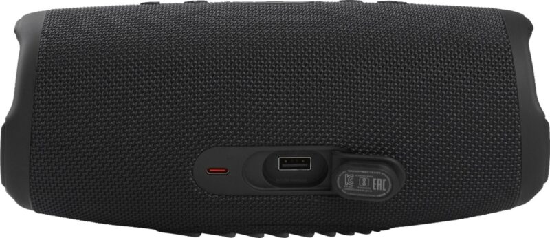 JBL - CHARGE5 Portable Waterproof Speaker with Powerbank - Black - Image 4