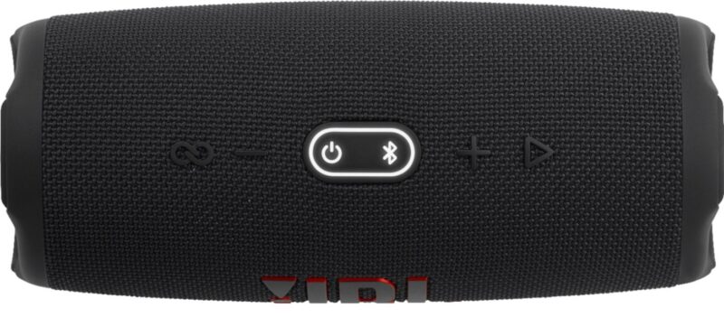 JBL - CHARGE5 Portable Waterproof Speaker with Powerbank - Black - Image 3