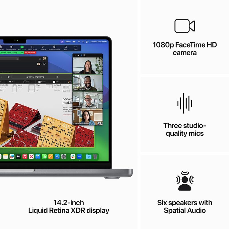 14-inch MacBook Pro M3 8-core 10-core 8GB 512GB MTL73LL/A - Image 5