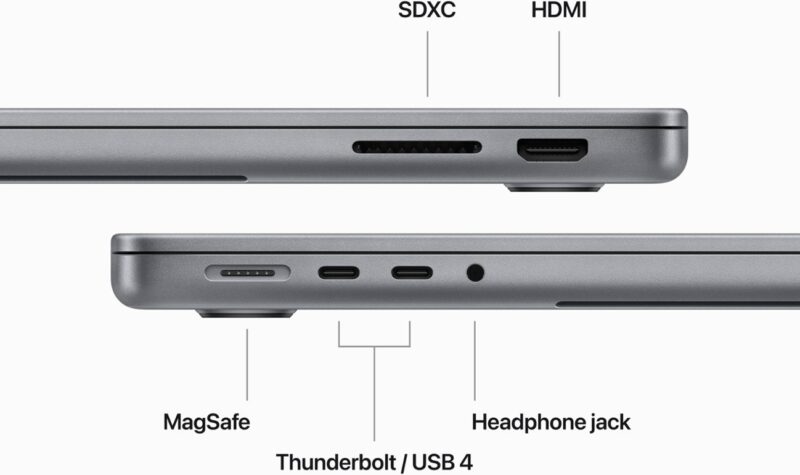14-inch MacBook Pro M3 8-core 10-core 8GB 512GB MTL73LL/A - Image 3