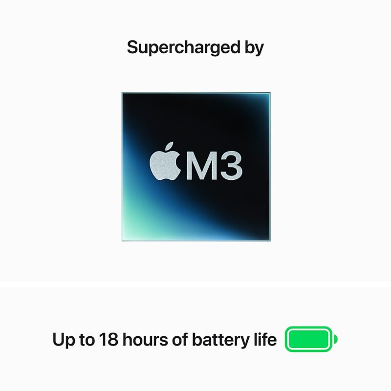 15-inch MacBook Air M3 8-core 10-core 16GB 512GB MXD43LL/A - Image 2