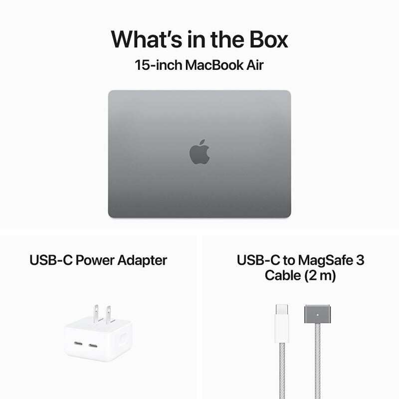 15-inch MacBook Air M3 8-core 10-core 16GB 512GB MXD13LL/A - Image 8