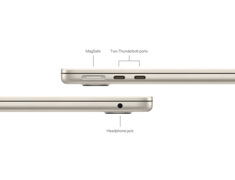 13-inch MacBook Air M3 8-Core CPU 8-Core GPU 8GB 256GB MRXT3LL/A - Image 6