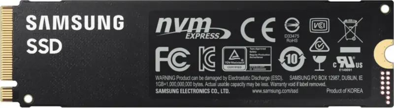 Samsung - Certified Refurbished 980 PRO 1TB Internal SSD PCIe 4.0 NVMe MZ-V8P1T0B/AM - Image 3