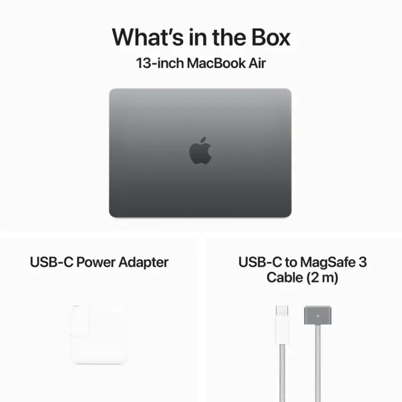 13-inch MacBook Air M3 8-Core CPU 8-Core GPU 16GB 256GB MC8G4LL/A - Image 7