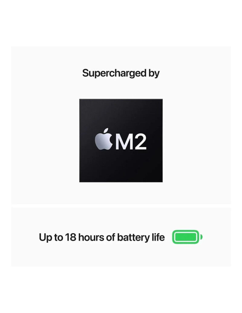 13-inch MacBook Air M2 8-Core CPU 8-Core GPU 8GB 256GB MLY33LL/A - Image 5