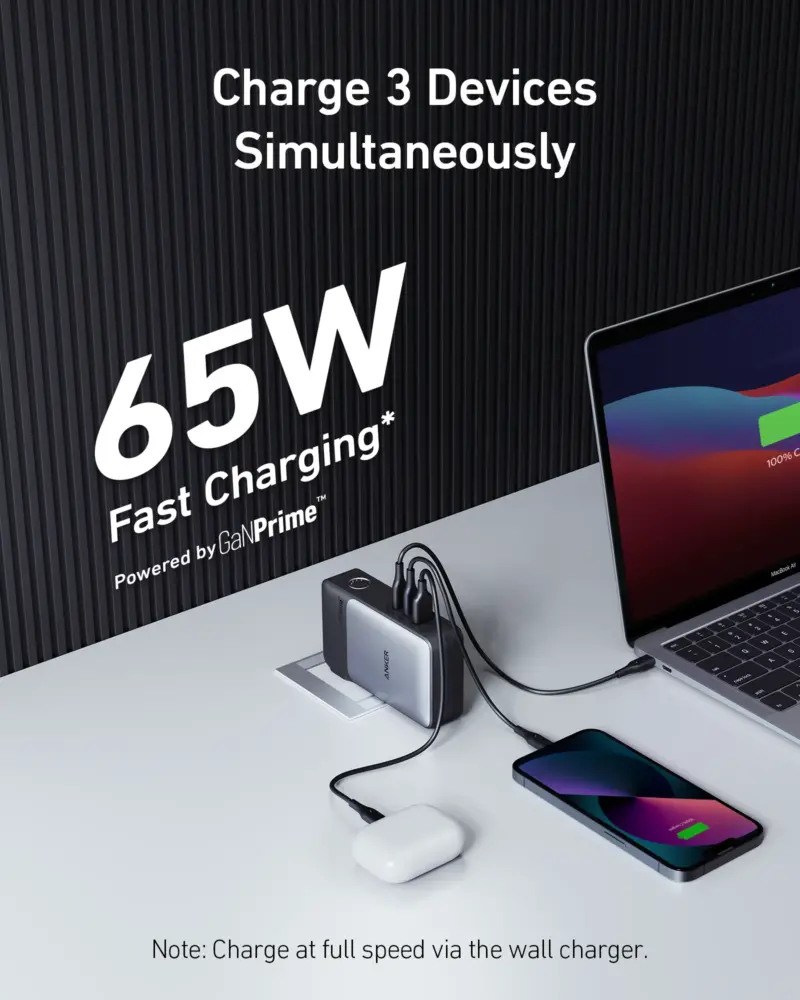 Anker 733 Power Bank (GaNPrime PowerCore 65W) A1651111-1 - Image 5