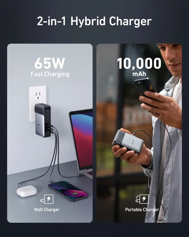 Anker 733 Power Bank (GaNPrime PowerCore 65W) A1651111-1 - Image 4
