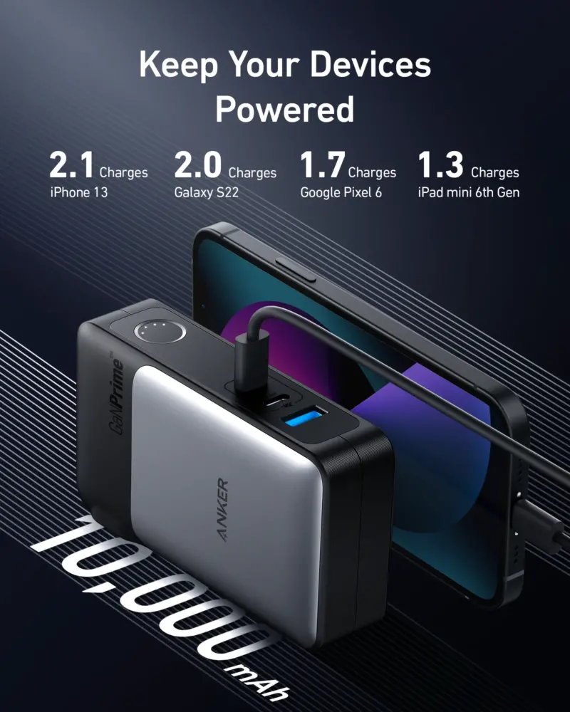Anker 733 Power Bank (GaNPrime PowerCore 65W) A1651111-1 - Image 3
