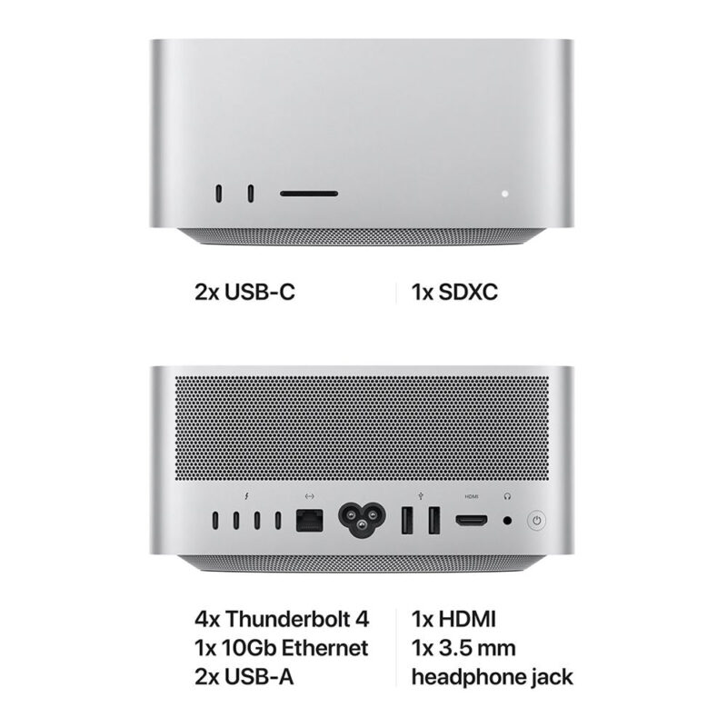 Studio Apple M1 Max 10‑Core CPU and 24‑Core 32GB 512GB MJMV3LL/A - Image 6