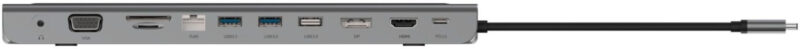 Belkin 11-in-1 USB C Hub w/ 4K HDMI, DP, VGA, 100W PD Docking Station INC004btSGY (Gray) - Image 3