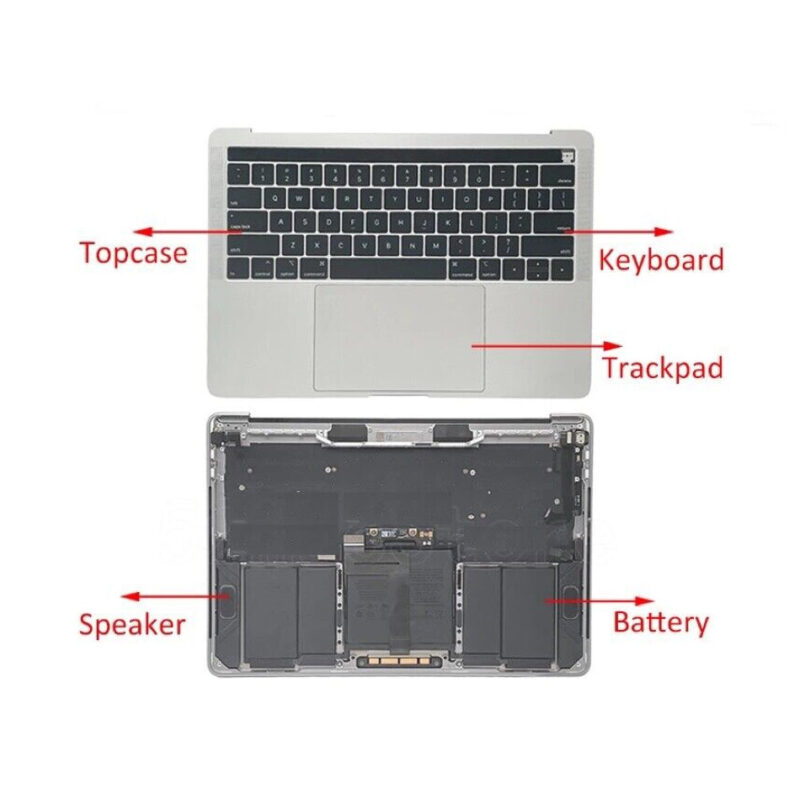 Complete Top Case (w/ Battery)