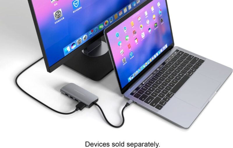 Hyper - 9-Port Universal USB-C Hub - Docking Station HD30F-Gray - Image 6